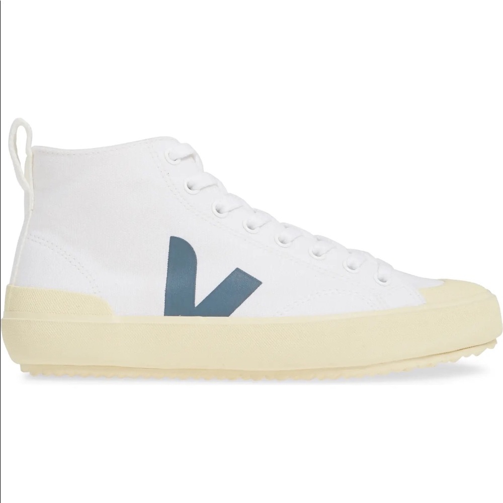 Veja Nova High Top White Blue
